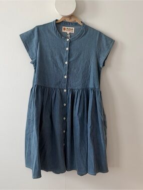 Mollusk Surf Shop Denim Mesa Dress XS